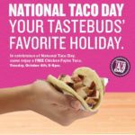 Free Fajita Taco From Taco Cabana On Oct 4