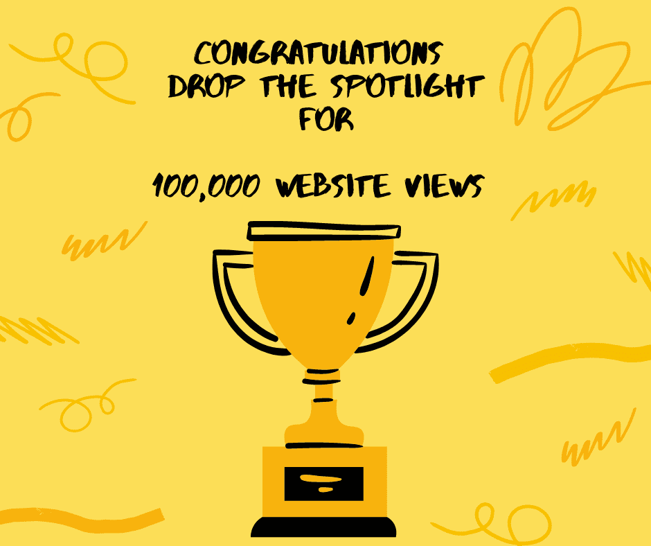 Thank You We Hit Our 2020 Goal of 100,000 Website Views in One Year