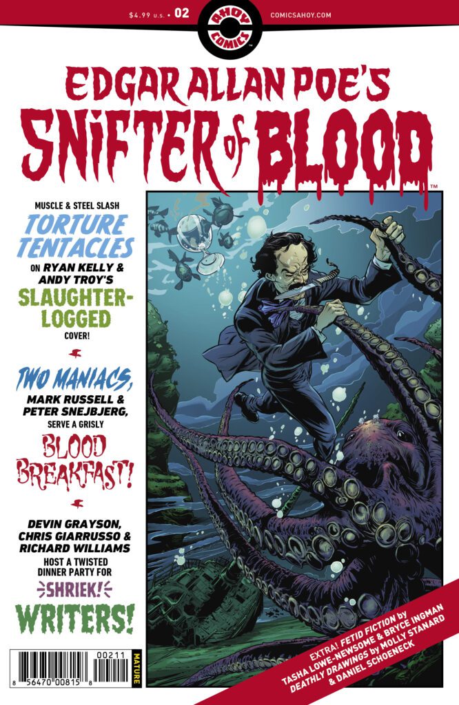 EDGAR ALLAN POE’S SNIFTER OF BLOOD #2 Comic Book Review