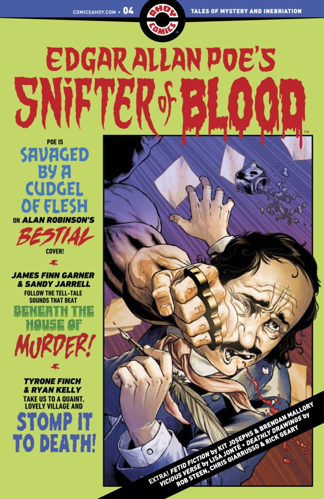 EDGAR ALLAN POE’S SNIFTER OF BLOOD #4 Comic Book Review