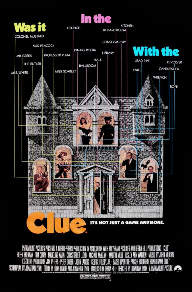 At the Movies with Alan Gekko: Clue “85”