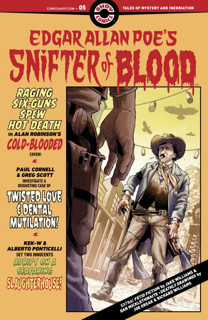 EDGAR ALLAN POE’S SNIFTER OF BLOOD #5 Review