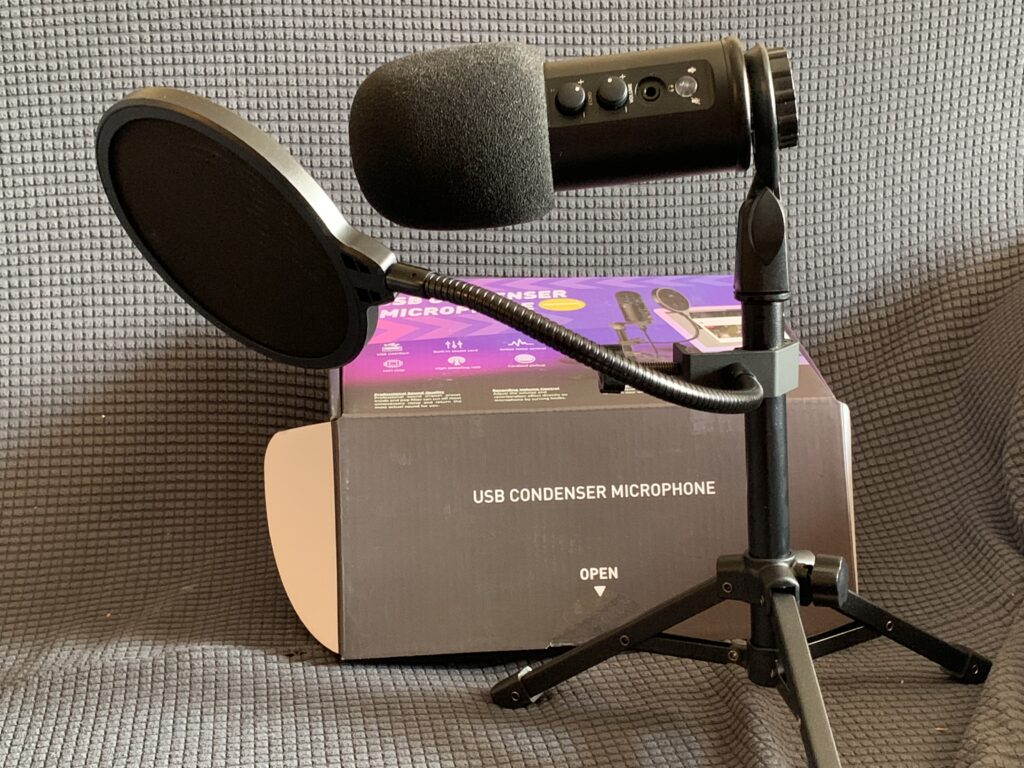 USB Microphone Gaming Mic Review and Unboxing