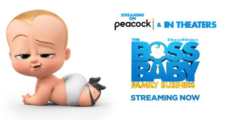 Boss Baby 2 Family Business Peacock and Theatre Review