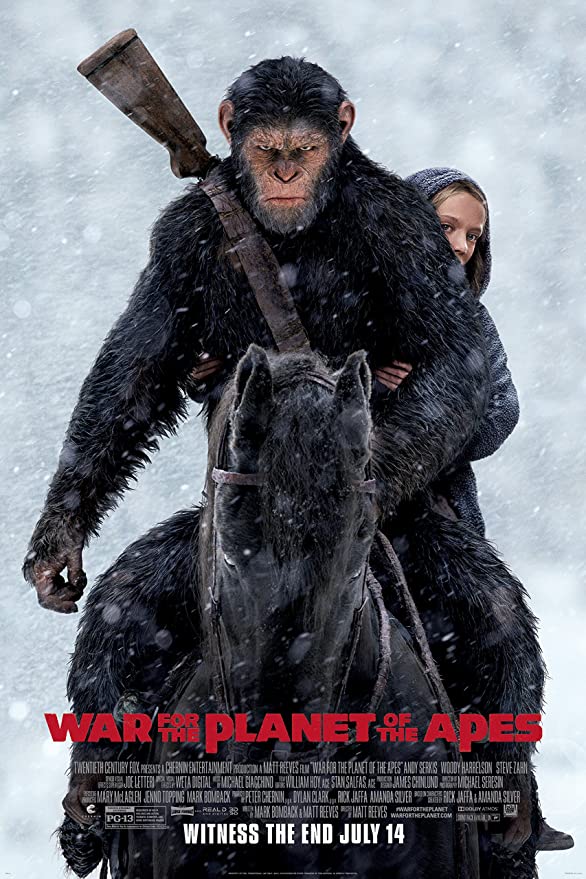 At the Movies with Alan Gekko: War for the Planet of the Apes “2017”