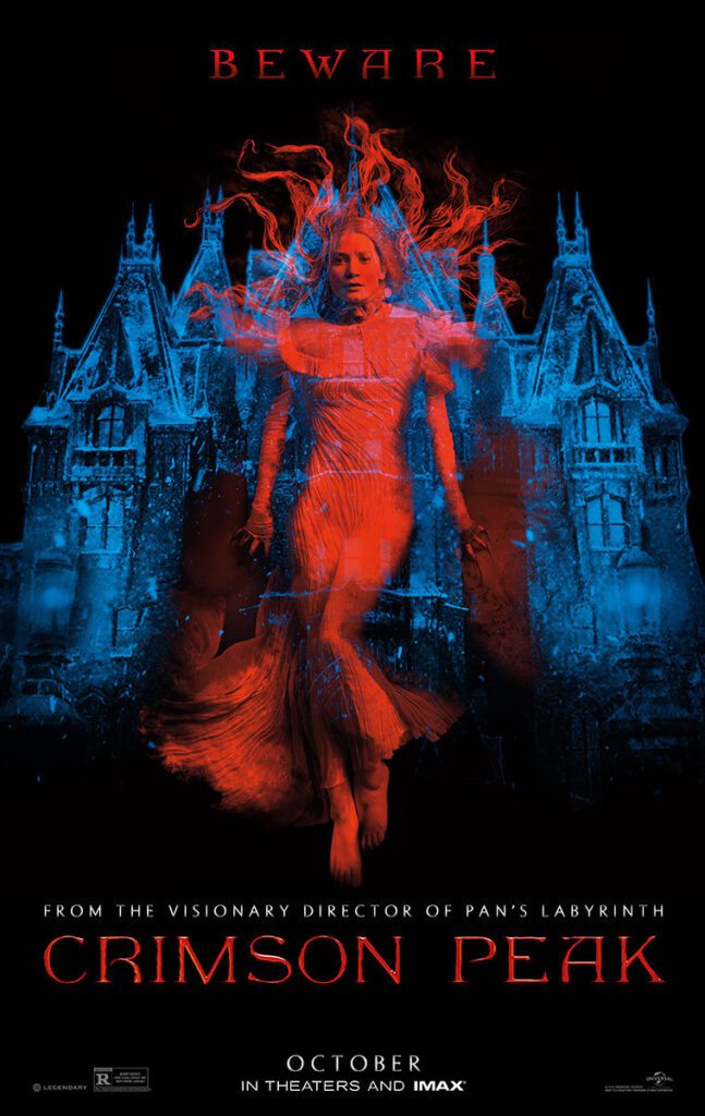 At the Movies with Alan Gekko: Crimson Peak “2015” with Special Guest Reviewer Becky the Movie Dog