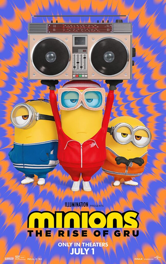 At the Movies with Alan Gekko: Minions: The Rise of Gru “2022”