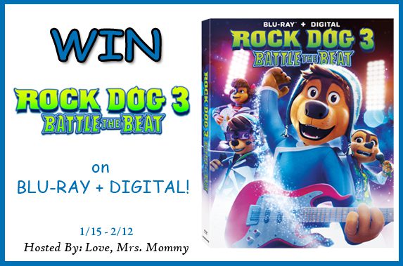 Rock Dog 3: Battle the Beat DVD Giveaway - Drop The Spotlight
