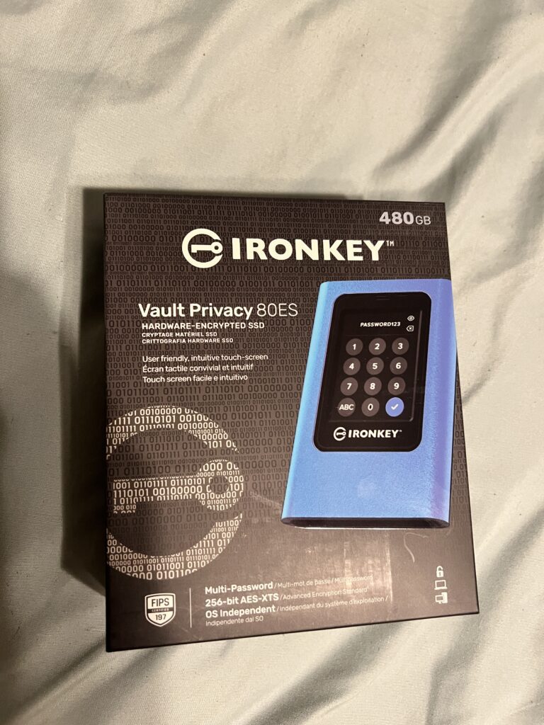 Kingston IronKey Vault Privacy 80 External SSD Review