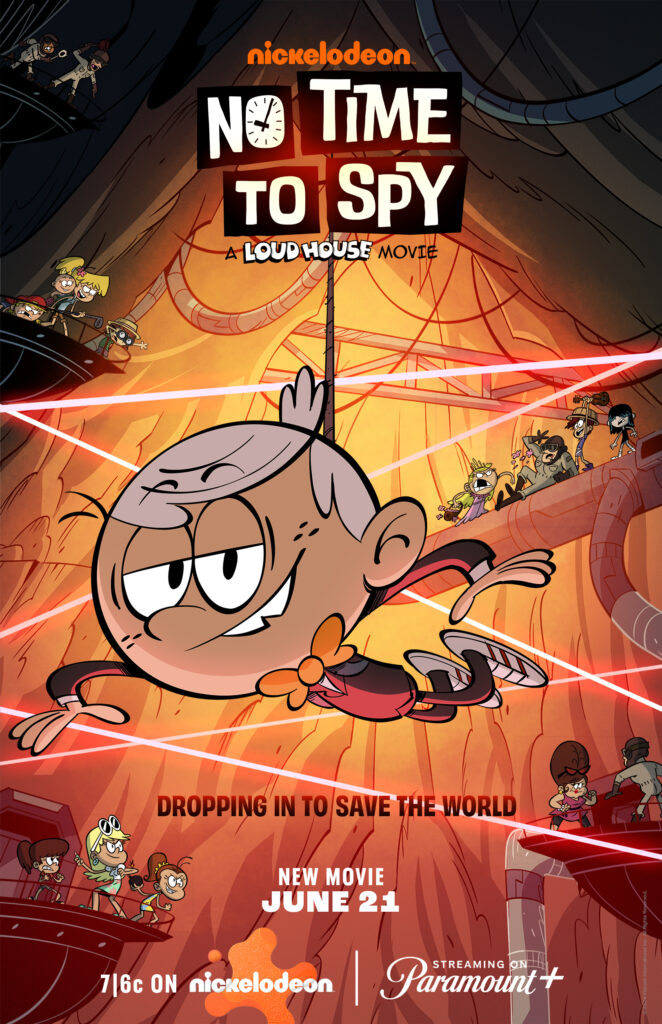 NICKELODEON’S THE LOUD HOUSE GOES UNDERCOVER IN ALL-NEW ANIMATED MOVIE, NO TIME TO SPY: A LOUD HOUSE MOVIE, PREMIERING FRIDAY, JUNE 21