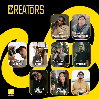 NIKON ANNOUNCES THE FIRST GROUP OF NIKON CREATORS OFFICIAL PARTNERS