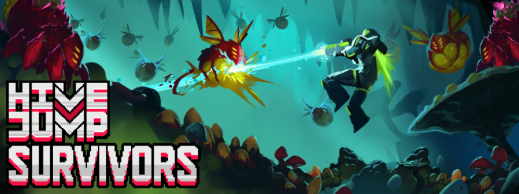 Squash Alien Swarms in Roguelike Bullet Heaven Hive Jump 2: Survivors, Out Now