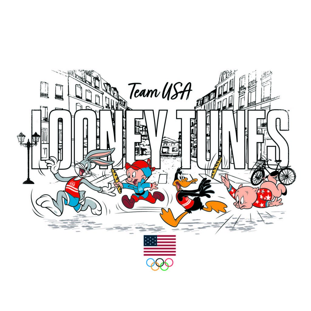 Introducing Looney Tunes Gold-Worthy Products to Celebrate Team USA Ahead of Olympic and Paralympic Games Paris 2024