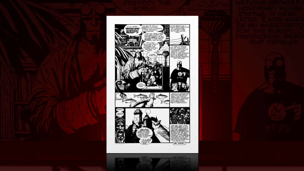 Dark Horse Direct Debuts Hellboy 30th Anniversary Commemorative Hand-Numbered Screen Prints