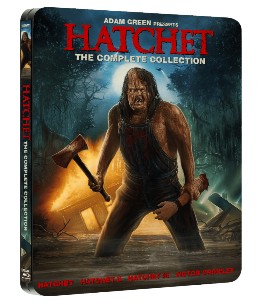 ADAM GREEN PRESENTS  HATCHET: THE COMPLETE COLLECTION  Limited Edition Steelbook