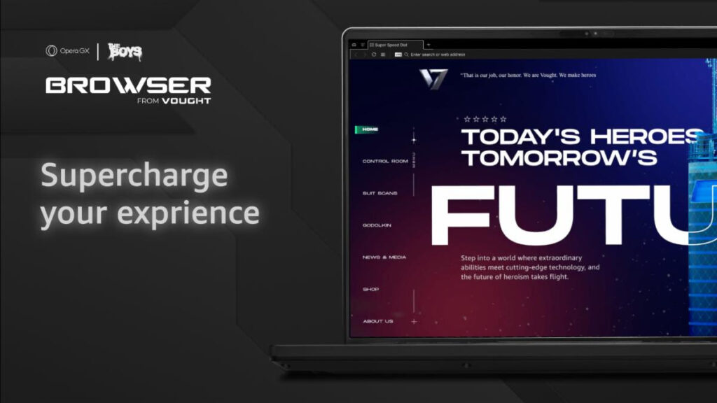 Vought International hits the market with a new web BROWSER, teams up with Opera GX