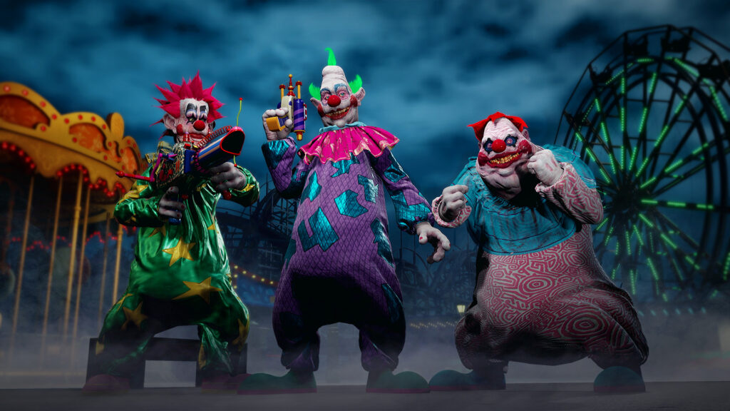 KILLER KLOWNS FROM OUTER SPACE: THE GAME INVADES EARTH TODAY – 6/4!