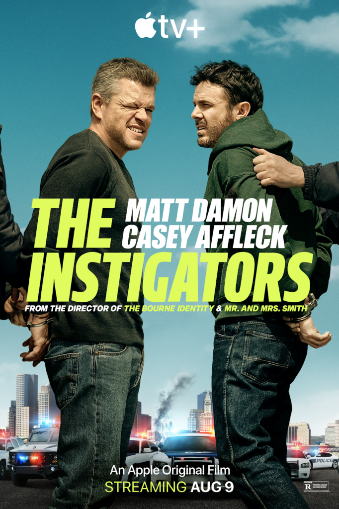 Apple TV+ Debuts New Trailer for “The Instigators,” Premiering Globally on Aug. 9