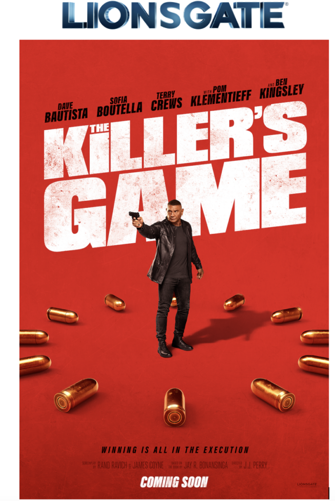 OFFICIAL TRAILER DEBUT FOR THE KILLER’S GAME