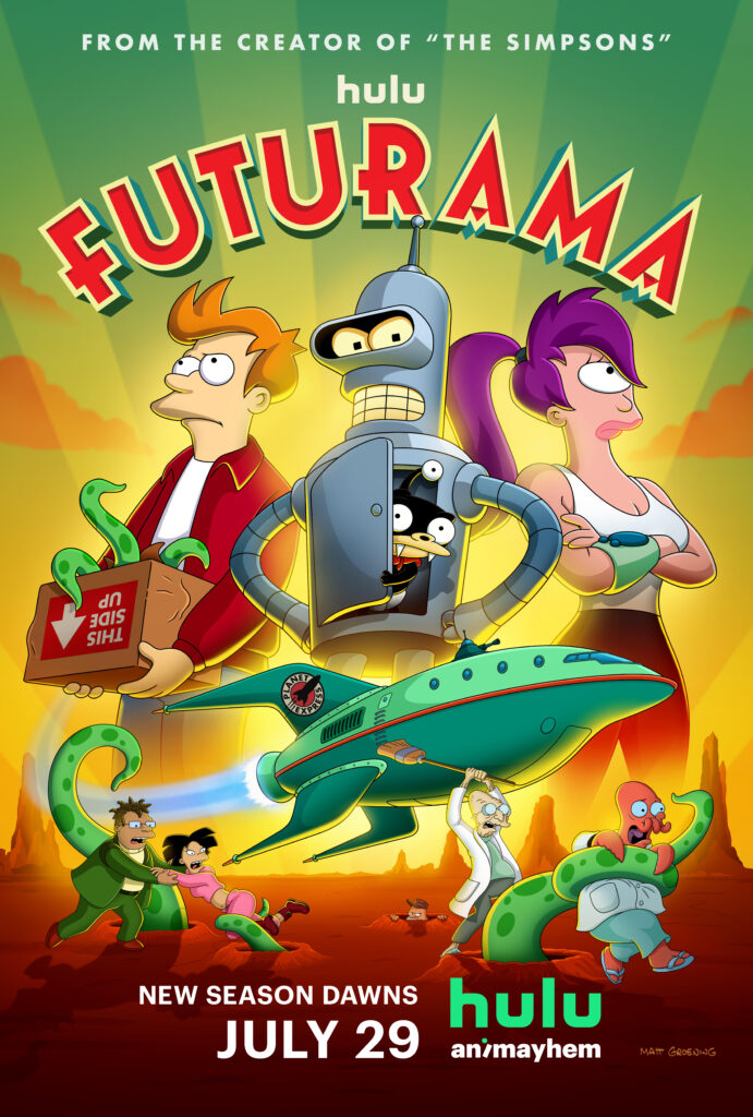 TRAILER AND KEY ART DEBUT for Hulu’s “Futurama