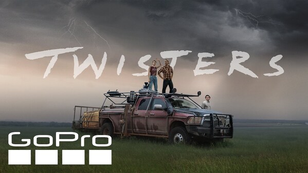 GoPro Brings You into the Eye of the Storm for Universal Pictures, Warner Bros. Pictures and Amblin Entertainment’s TWISTERS