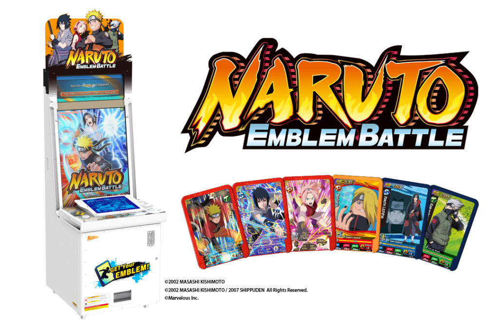 ANIME EXPO: Believe It! NARUTO EMBLEM BATTLE Bringing Collectible-Based Arcade Action to Arcades This Summer