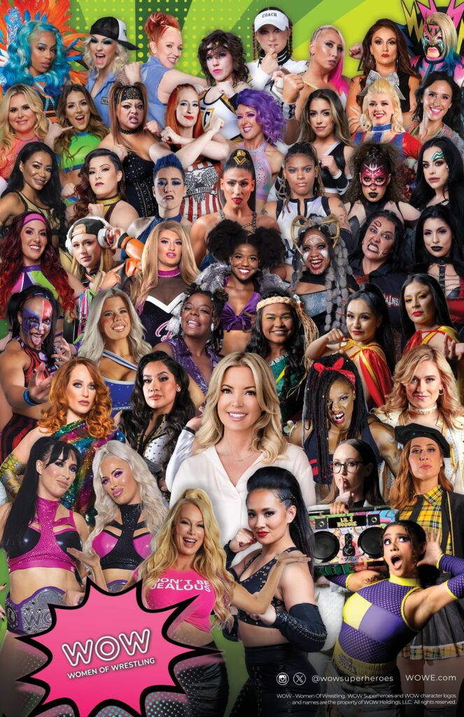 FOR THE FIRST TIME EVER! WOW – WOMEN OF WRESTLING TAKES THE STAGE AT SAN DIEGO COMIC-CON