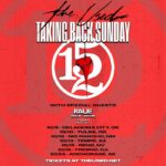 The Used & Taking Back Sunday Announce Fall Co-Headline Tour with Special Guests Raue