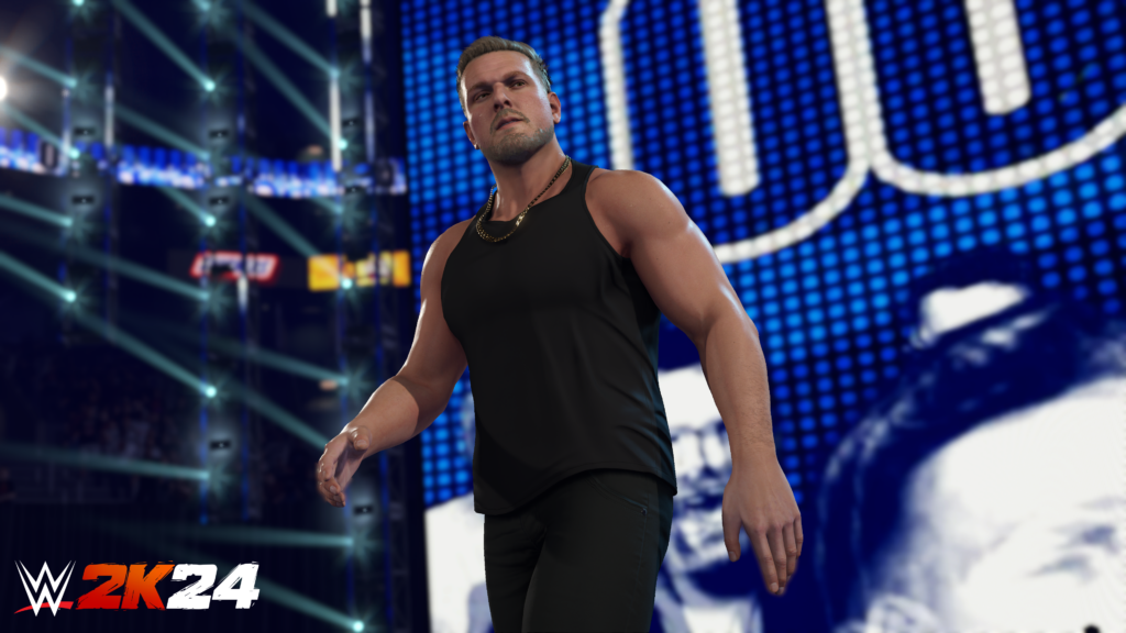 Pat McAfee and His DAWGS Step Into the Ring in the WWE® 2K24 Pat McAfee Show Pack