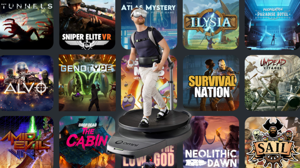 Virtuix Expands Omni One Game Lineup to Over 50 Titles