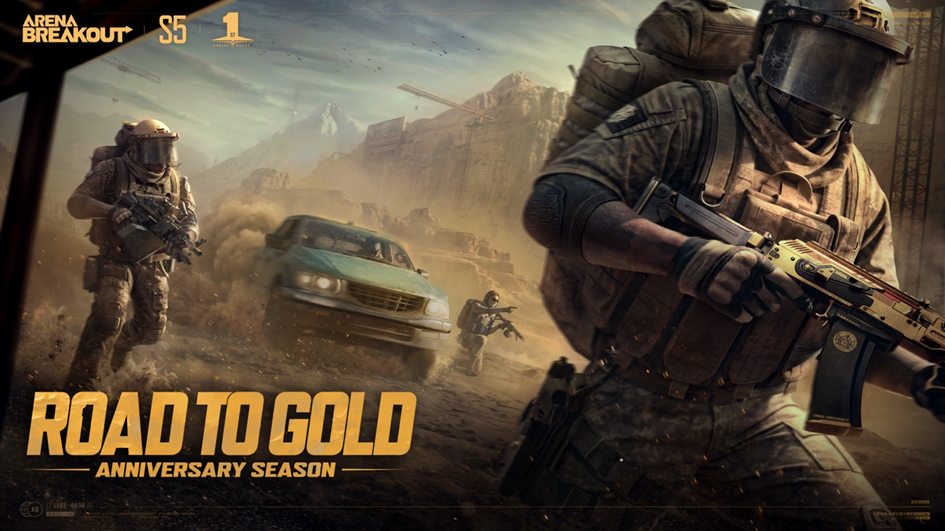 ARENA BREAKOUT “ROAD TO GOLD” YEAR ONE ANNIVERSARY SEASON AVAILABLE NOW