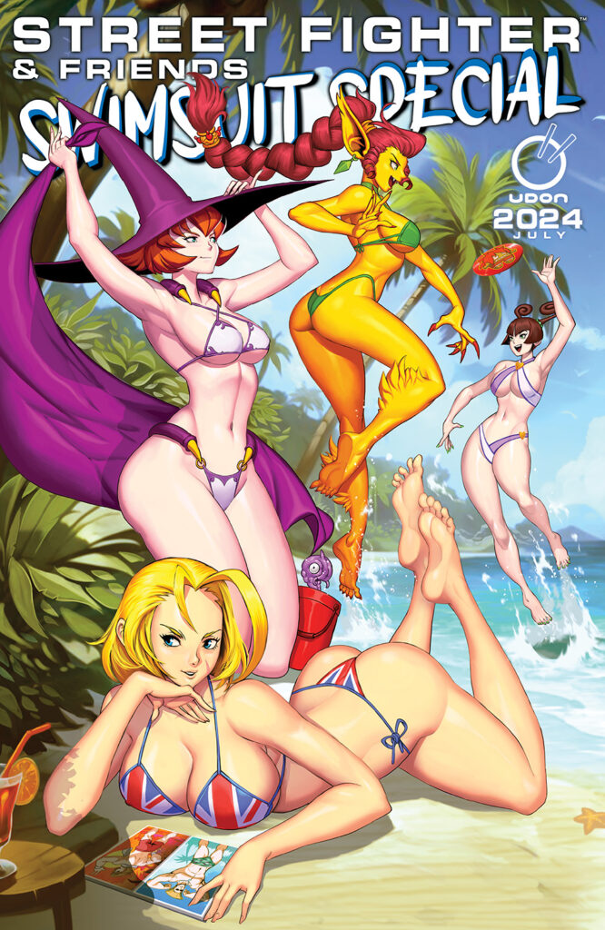 Darkstalkers, Shantae, and Street Fighter & Friends Invade the UDON Booth at Comic-Con with Exclusive Variants!