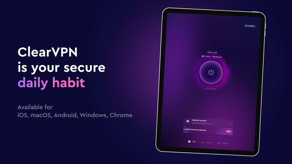 Privacy Made Simple: MacPaw Expands ClearVPN to iPadOS with Intuitive Design