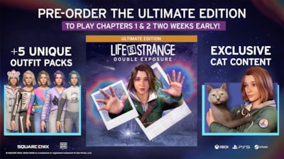 FINAL FANTASY VII AND MAX CAULFIELD COLLIDE WITH EXCLUSIVE IN-GAME OUTFITS FOR LIFE IS STRANGE: DOUBLE EXPOSURE