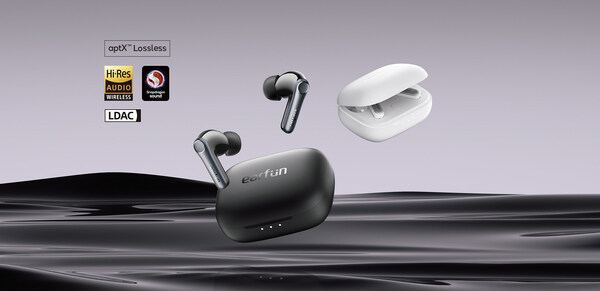 EarFun’s New Premium Flagship Adaptive ANC Wireless Earbuds with Uncompromising Lossless Audio Featuring Auracast™