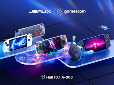 JSAUX will attend Gamescom with its latest innovations for handheld gaming devices and other surprises!