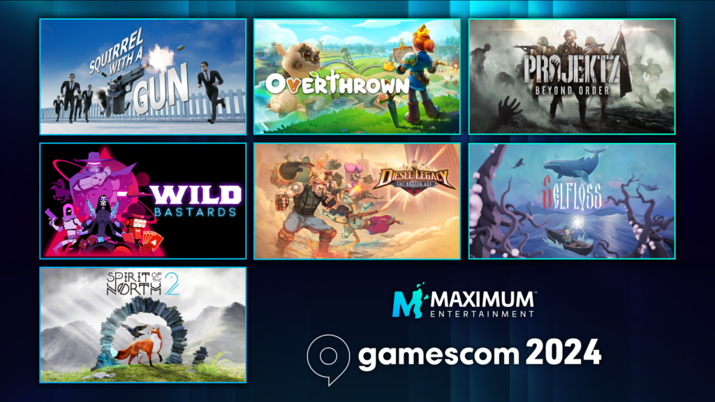 Maximum Entertainment Heads to Gamescom to Showcase Highly Anticipated Lineup