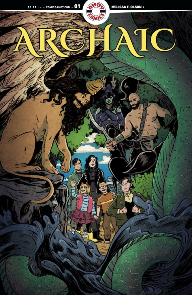 ARCHAIC is a Action-Adventure Series About a Sentient Island and its Mythological Inhabitants  From AHOY Comics