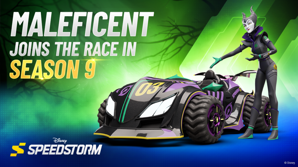 Maleficent races her way to Disney Speedstorm