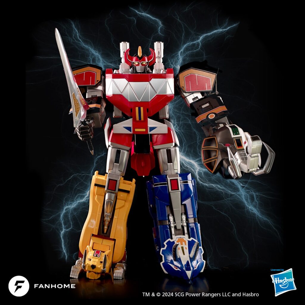 Go Go Power Rangers! Fanhome Announces Megazord Build-Up Model