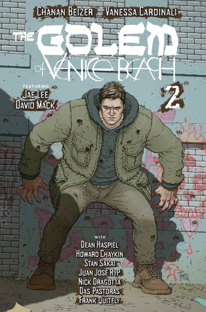 Superstar Artists Frank Quitely, David Mack, Nick Dragotta, Howard Chaykin, Dean Haspiel, Jae Lee, Das Pastoras, Juan Jose Ryp, and Stan Sakai Join Writer Chanan Beizer and Artist Vanessa Cardinali for THE GOLEM OF VENICE BEACH