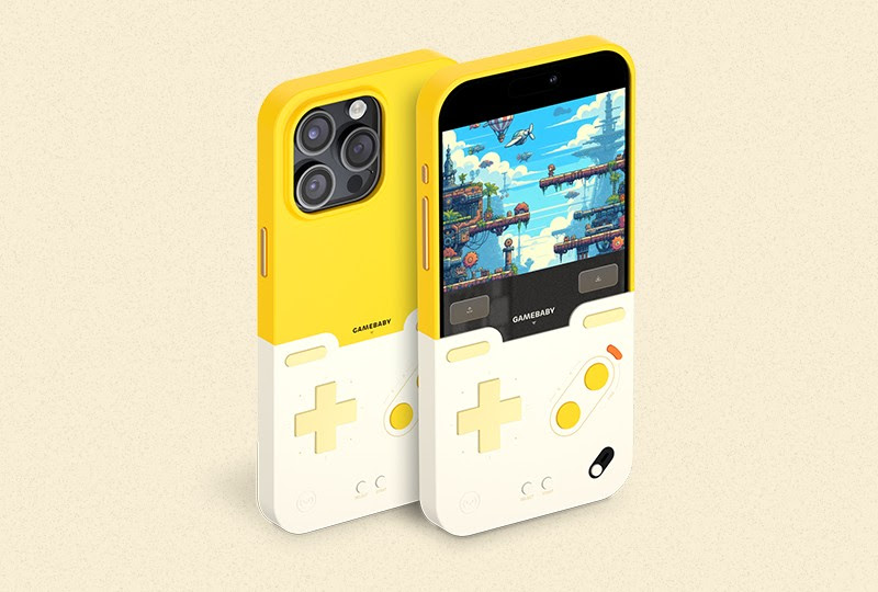 BITMO LAB ANNOUNCES GAMEBABY, THE FIRST 2-IN-1 PROTECTIVE CASE FOR IPHONE 15 6 16 PRO MAX TRANSFORMING INTO A D-PAD CONTROLLER