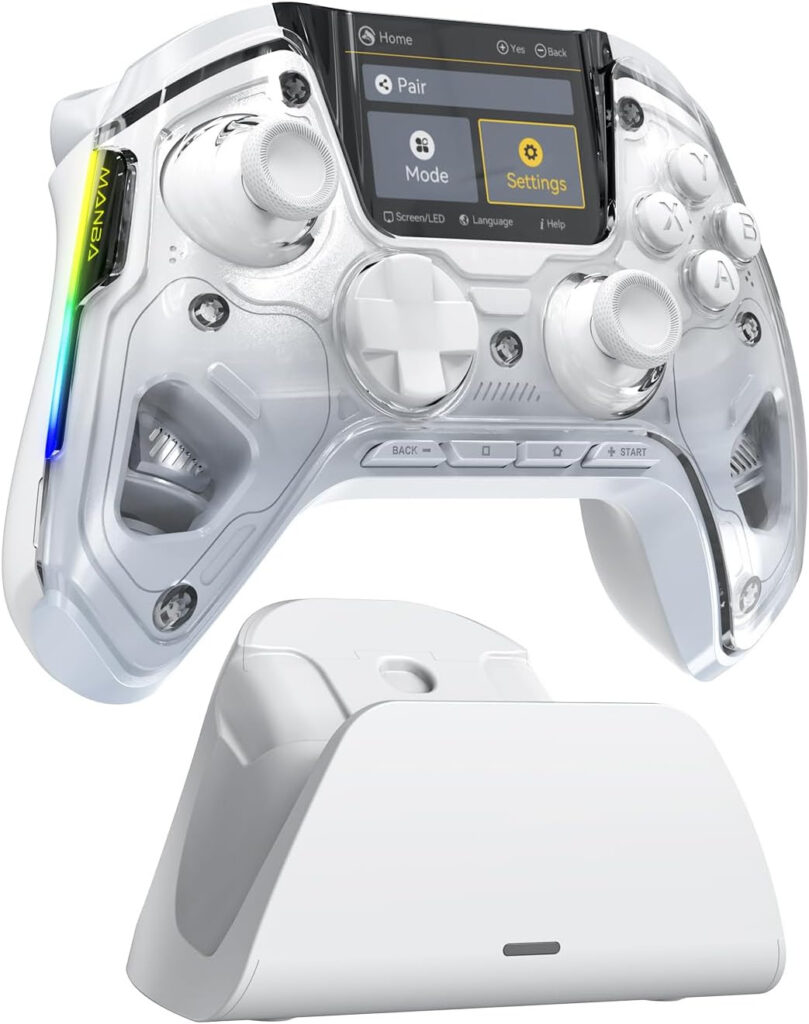 Manba Launches the One Series Wireless Gaming Controller with interactive screen