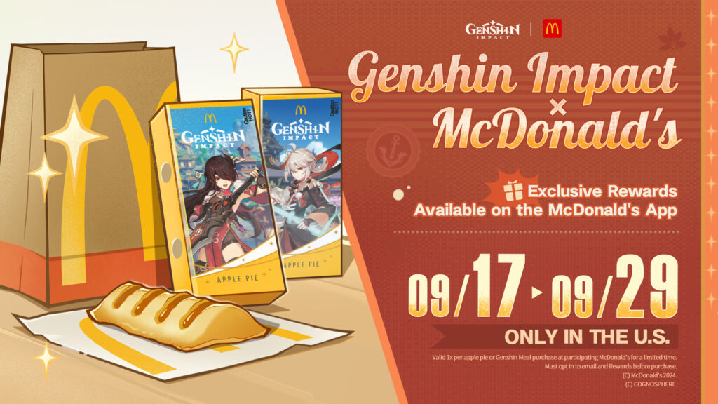 Genshin Impact and McDonald’s Are Cooking Up Some Special Treats for Players in the US