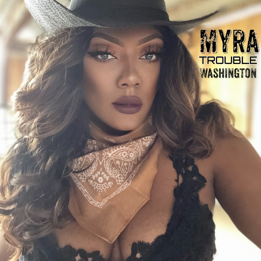 Singer Songwriter, DJ, Esteemed Artist Myra Washington steps into the world of country music by releasing new single Trouble