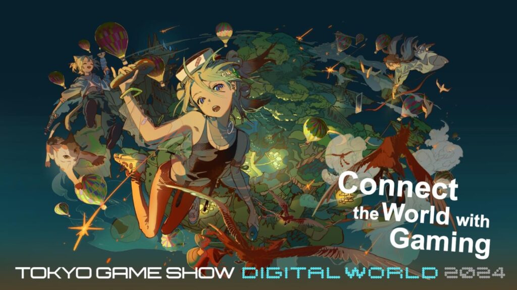 TGS Virtual Venue “Tokyo Game Show Digital World 2024” A festival will be held on “Game Islands,” a game country floating in the sky!