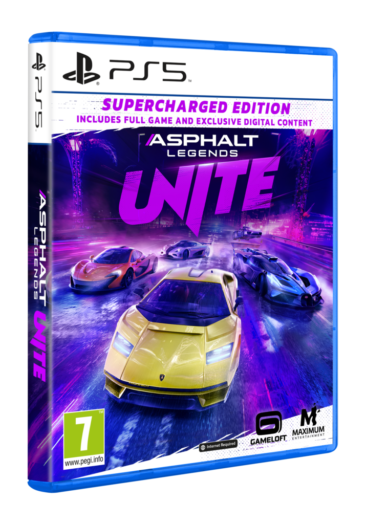 Asphalt Legends Unite Supercharged Edition for PS5 and Switch Races to Store Shelves