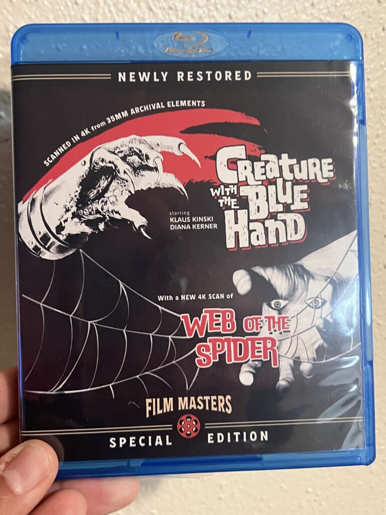 Creature With The Blue Hand Special Edition Blu Ray Review