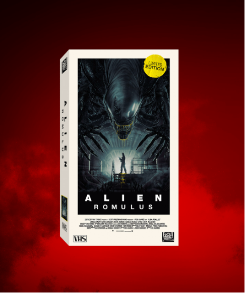 RELIVE THE TERROR WITH A LIMITED-EDITION VHS OF ALIEN: ROMULUS