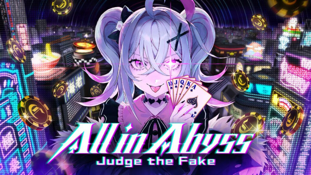 Poker Battle Mystery Adventure RPG All in Abyss: Judge the Fake Demo Released for Steam Next Fest with Introduction PV!